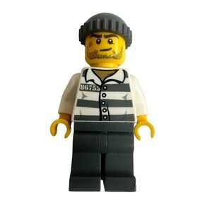 5 for $30 LEGO Criminal Robber Prisoner Minifigure